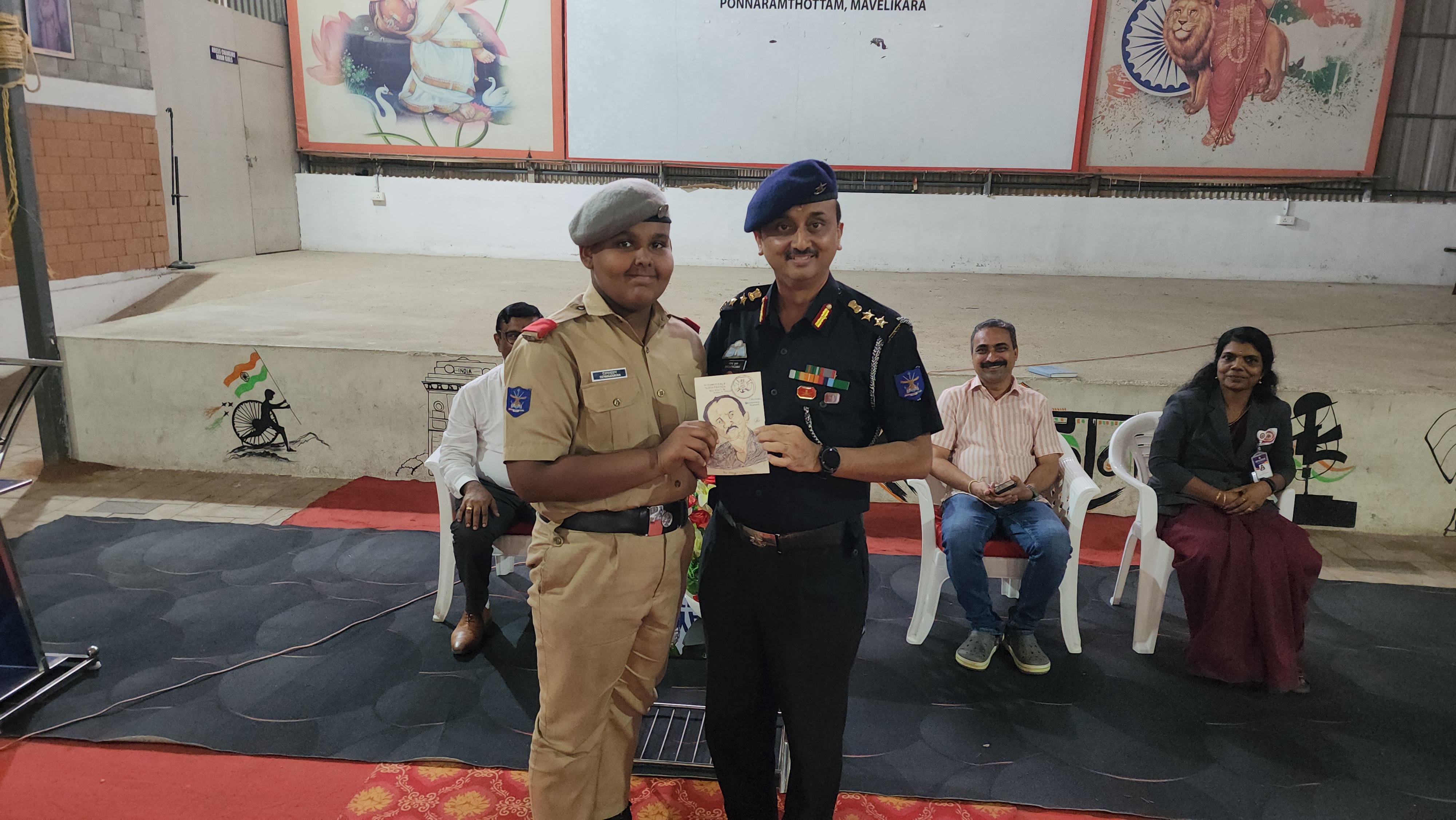 Leadership Summit — Visit By Mentor School Principal Col. Dhirendra Kumar — Vidyadhiraja Vidyapeetom Sainik School
